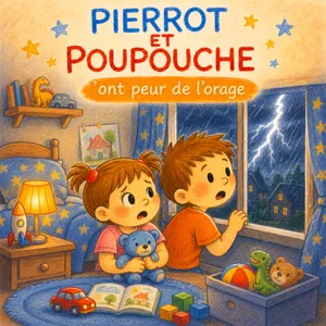 Pierrot et Poupouche ont peur de l'orage