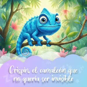 Cuento nº94 Crispín, el camaleón que no quería ser invisible