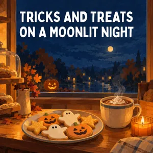 Tricks and Treats on a Moonlit Night (Rainy Day Bakery #11)
