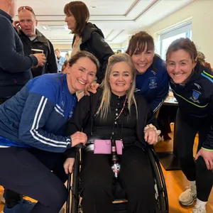 Catriona McGahan. One slip, and now in a wheelchair. Authentic positivity