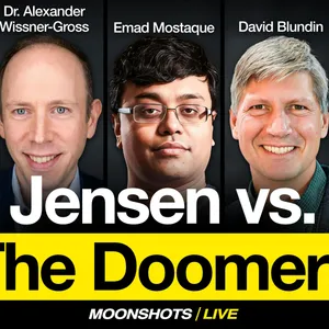 Why Jensen and Zuck think the doomers are wrong (plus AI get’s a rebrand)  | #294 MOONSHOTS Live