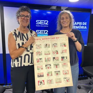 Llapis de memòria col·lectiva de Maria Aurèlia Capmany, la "dona finestrera"