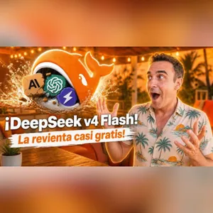 DeepSeek v4 Flash: China lo vuelve a hacer, qué LOCURA! Lo analizamos (Ep. 165)