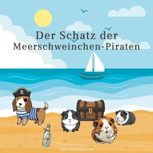 Traumreise zum Einschlafen ✨ Der Schatz der Meerschweinchen Piraten - Geschichte 🏴☠️ 🐕