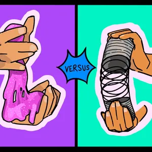 Brains On Presents: Smash Boom Best - Slime vs Slinkies