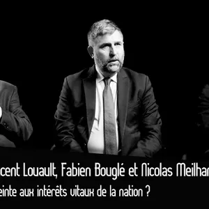 Vincent Louault, Fabien Bouglé et N. Meilhan : Atteinte aux intérêts vitaux de la nation ?