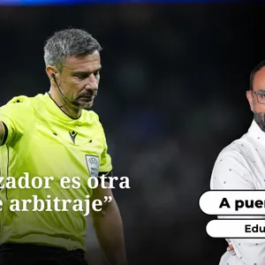 Edu García: "El realizador es otra forma de arbitraje"