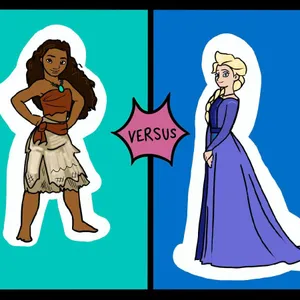 Moana vs Elsa