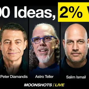 Google X's Astro Teller: The $1B Bet No CEO Will Back, Moonshots 3x Cheaper in 16 Yrs, and Clean Water at 1¢/L| EP #300