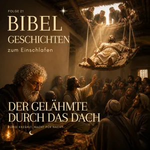 Die Heilung des Gelähmten durch das Dach | Bibelgeschichten zum Einschlafen