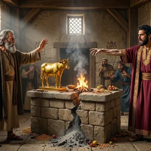 1 Rois 13 – La punition de Jéroboam pour son péché d'idolâtrie (ép.328)