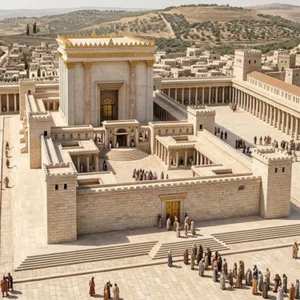 318. 1 Rois 6 – Le Temple de Jérusalem