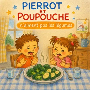 Pierrot et Poupouche n’aiment pas les légumes