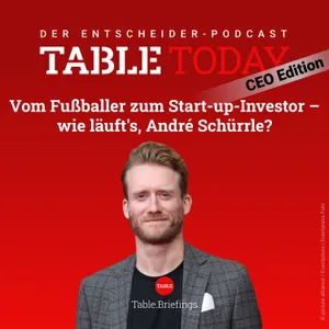 Vom Fußballer zum Start-up-Investor – wie läuft’s, André Schürrle?