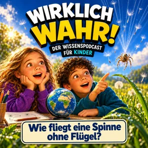 Wow! Wie fliegt eine Spinne ohne Flügel?