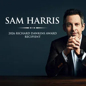 #481 — Sam Harris Receives the 2026 Richard Dawkins Award