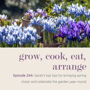 Sarah's top tips for bringing spring closer and celebrate the garden year-round - Episode 244