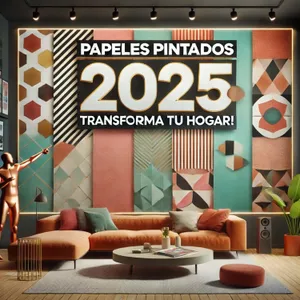 T3 E3 Tendencias en Papeles Pintados 2025: Cómo Elegir el Perfecto para tu Hogar