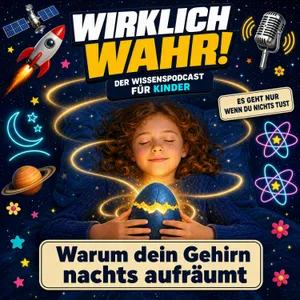Was ist da los? Warum dein Gehirn nachts aufräumt