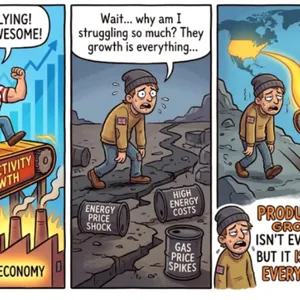 Ireland's budget circus resumes. Productivity growth finally starts again in the US