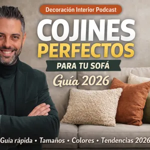 Cojines perfectos para tu sofá | Guía 2026