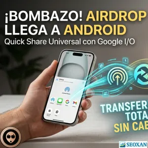 ¡Bombazo! AirDrop llega a Android, El fin de las barreras con Apple