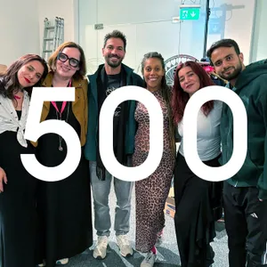 500. Five Hundredth Episode with Kate Cheka and the Palestinian Circus