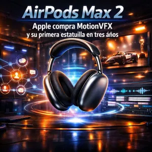 AirPods Max 2, Apple compra MotionVFX y su primera estatuilla en tres años