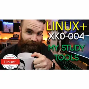 How I'm Studying for the Linux+ XK0-004 Exam - Study Tools