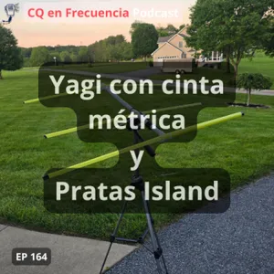 164 -Yagi con cinta métrica y Pratas Island