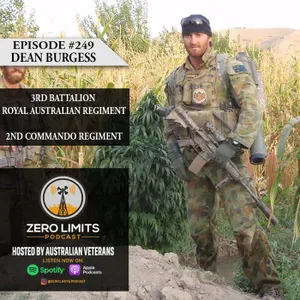 Ep. 249 Dean Burgess 3RAR - 2nd Commando Regiment @deanburgess.au