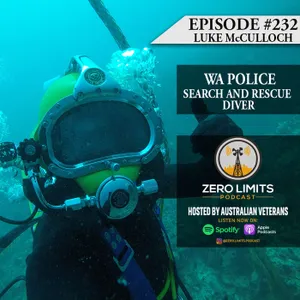 Ep. 232 Luke McCulloch WA Police Search and Rescue Diver - Author Tales of a Diver