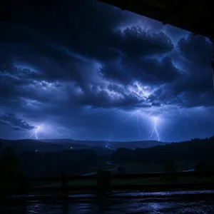 ⛈️ TORMENTA INTENSA, TRUENOS profundos y LLUVIA FUERTE — 2 H de noche tormentosa para dormir bajo refugio