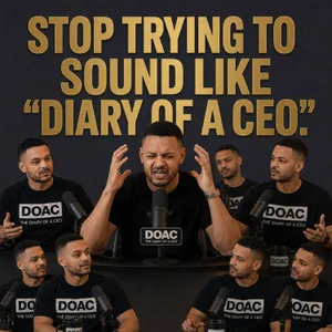 Your B2B podcast looks and sounds like Diary of a CEO. That's NOT a compliment!