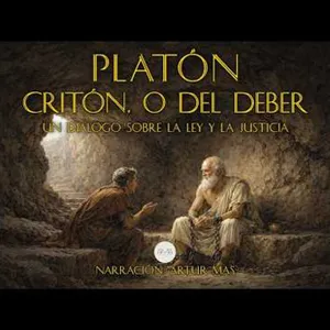 Platón – Critón o del deber (Un diálogo sobre la ley y la justicia) Audiolibro narrado por Artur Mas