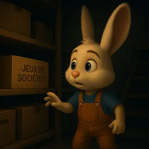 Petit Lapin a peur du noir