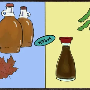 Soy Sauce vs Maple Syrup