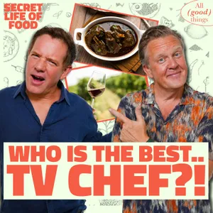 Goat Meat, Confusing Italian Wine & The Greatest TV Chef Ever?