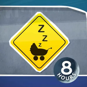 Paseo en auto para bebé con sueño - Calma a un bebé con cólicos con ruido blanco (8 horas)