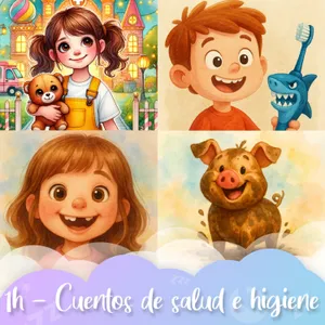 Bloque 7: 4 CUENTOS SOBRE SALUD E HIGIENE | 1 Hora de Cuentos para Dormir