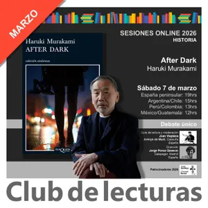 "After Dark" de Haruki Murakami - Debate Club de Lecturas - 7 marzo 2026