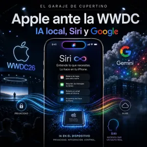 Apple ante la WWDC: IA local, Siri y Google