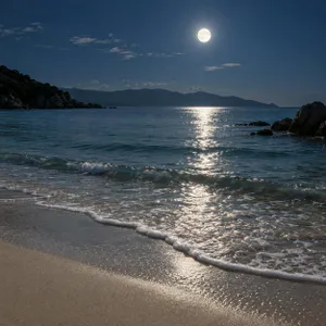 🌊 PEQUEÑAS OLAS TRANQUILAS y CHAPOTEO en una PLAYA DE AJACCIO — 2 H de Mediterráneo para una noche serena
