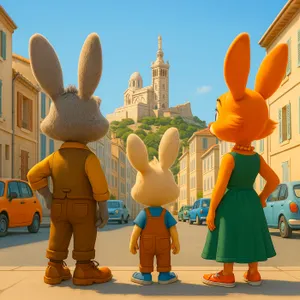 Petit Lapin visite Marseille !