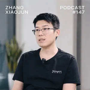 147. 和蚂蚁灵波沈宇军聊：机器人原生基础模型、大脑和本体的关系、预训练与数据scale up、老师汤晓鸥
