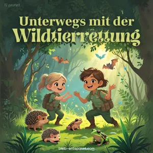 Traumreise für Kinder: Unterwegs mit der Wildtierrettung - Geschichte über Tiere