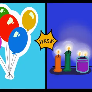 Balloons vs Candles