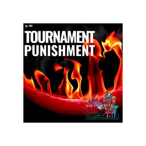 Ep. 102 - Tournament Punishment - Hot Ones Challenge!