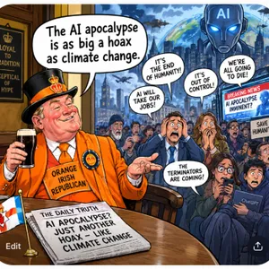 Donald Trump says it is as big a hoax as climate change. But there are now real fears about our AI future