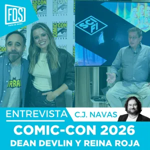 Entrevistas SDCC Málaga: Dean Devlin y Reina Roja: Loba Negra (Koldo Serra y Adriana Torrebejano)